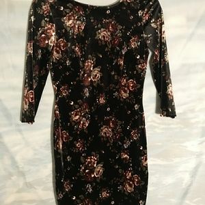 Forever 21 velvet dress